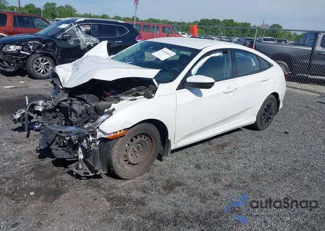 2020 Honda Civic Lx из США, поврежденный, VIN 2HGFC2F63LH515830